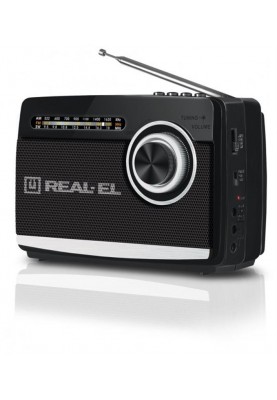 Радіоприймач REAL-EL X-510 Black