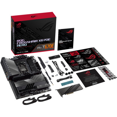 Материнська плата Asus ROG Crosshair X670E Hero Socket AM5