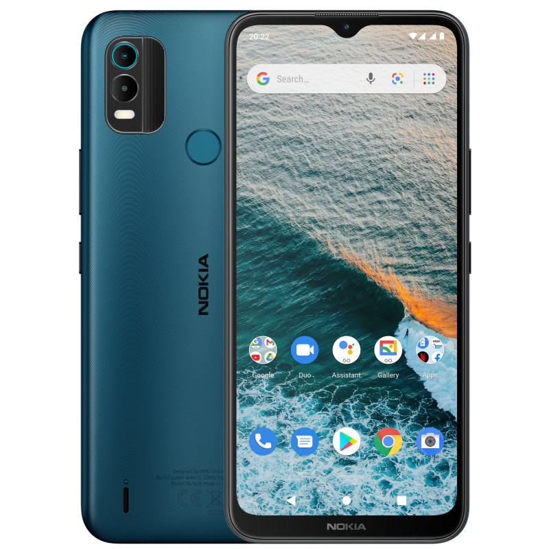 Смартфон Nokia C21 Plus 3/32GB Dual Sim Cyan