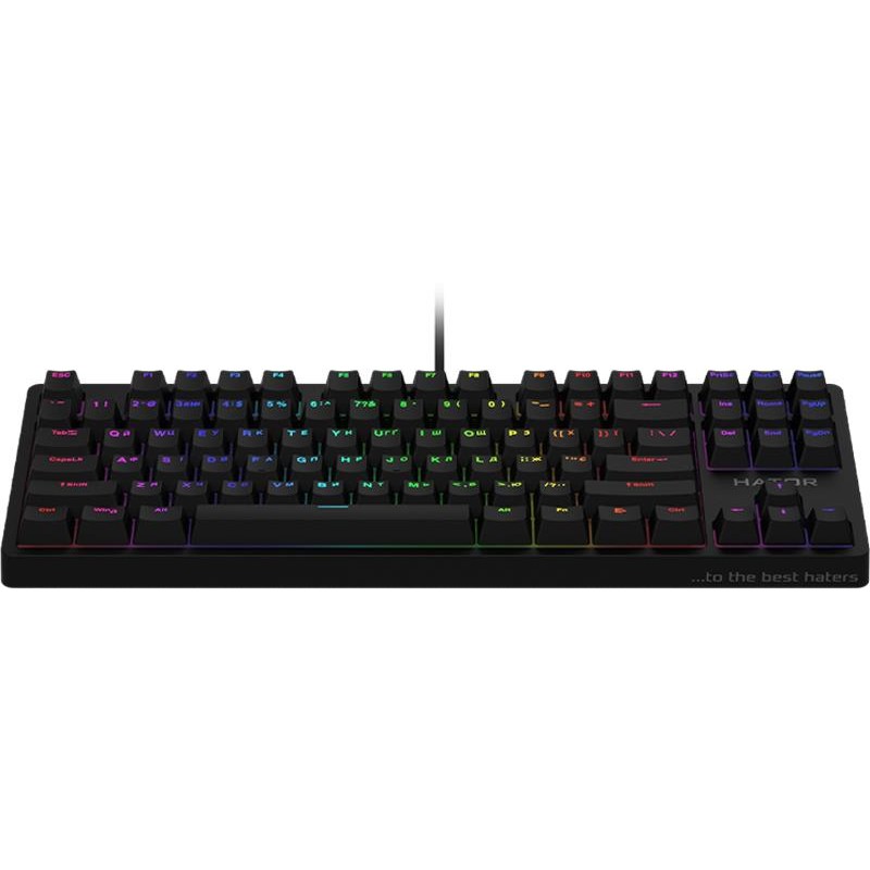 Клавіатура Hator Rockfall TKL Mecha Pink Black (HTK-621)