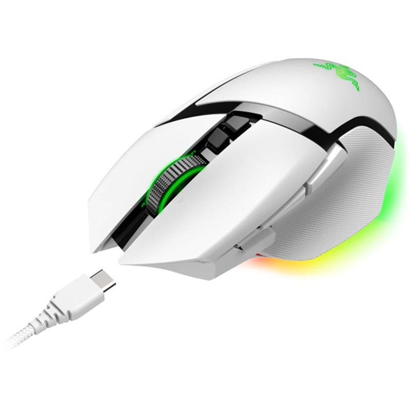 Мишка Razer Basilisk V3 Pro White (RZ01-04620200-R3G1) USB