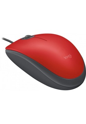 Миша Logitech M110 Silent Red (910-006759)