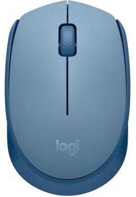 Мишка бездротова Logitech M171 Blue/Grey (910-006866)