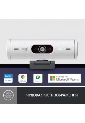 Веб-камера Logitech Brio 500 White (960-001428)