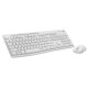 Комплект (клавiатура, миша) бездротовий Logitech MK295 Combo White (920-009824)