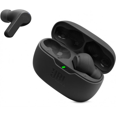 Bluetooth-гарнітура JBL Wave Beam Black (JBLWBEAMBLK) Bluetooth-гарнітура JBL Wave Beam Black (JBLWBEAMBLK)