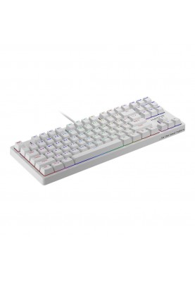 Клавіатура Hator Rockfall Evo TKL Optical Ukr White (HTK-631)