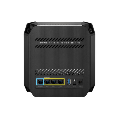 Wi-Fi Mesh система Asus ROG Rapture GT6 1pk Black (90IG07F0-MU9A10)