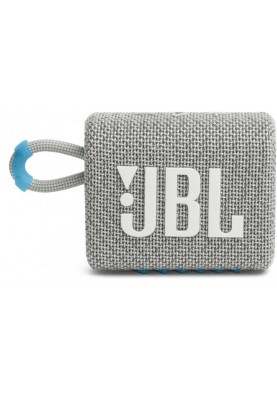 Акустична система JBL GO 3 Eco White (JBLGO3ECOWHT)