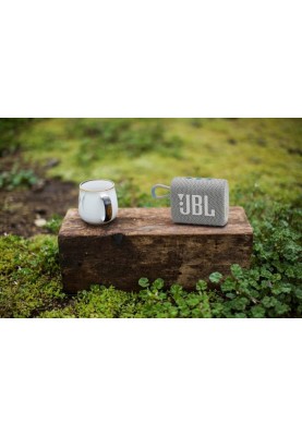 Акустична система JBL GO 3 Eco White (JBLGO3ECOWHT)