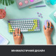 Клавiатура Logitech Pop Wireless Daydream Mint (920-010717)