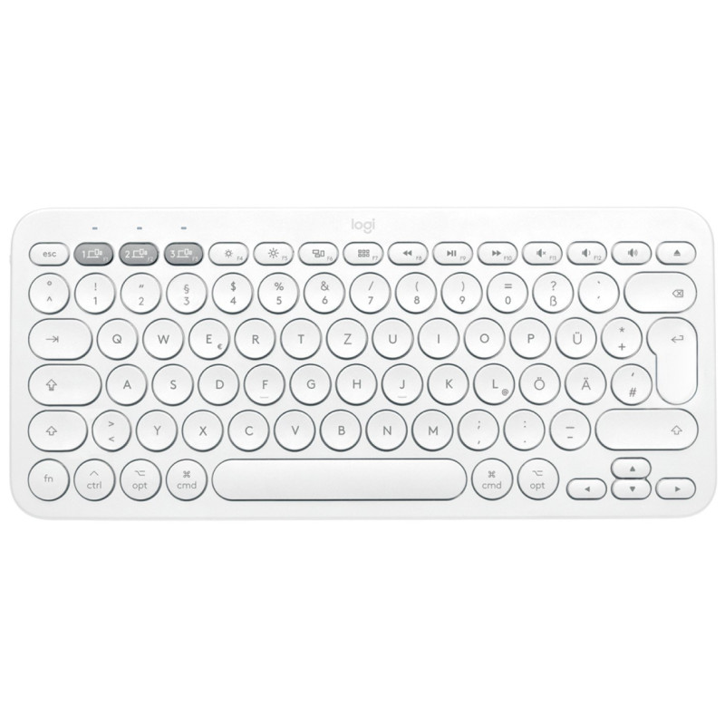 Клавіатура бездротова Logitech Wireless K380 UA Offwhite (920-010407)