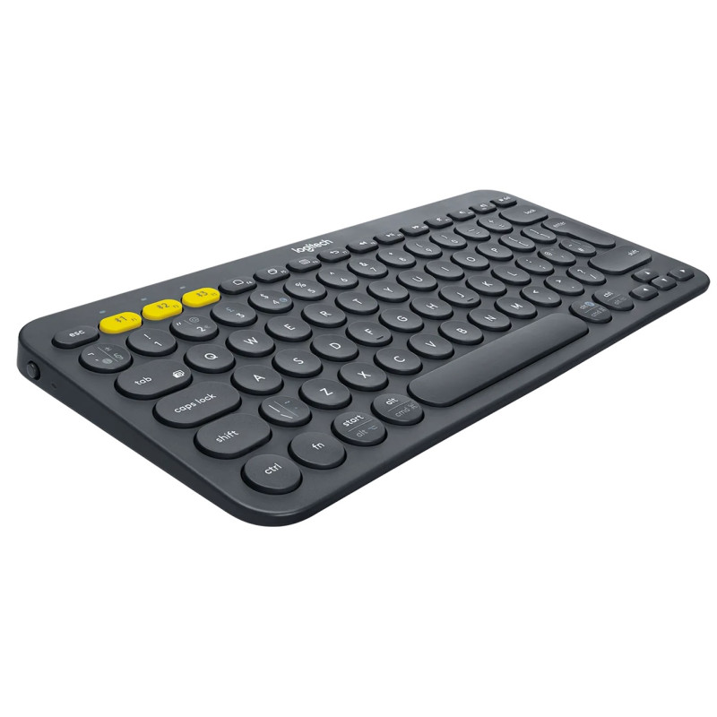 Клавіатура бездротова Logitech K380 Multi-Device Bluetooth Black (920-007582)