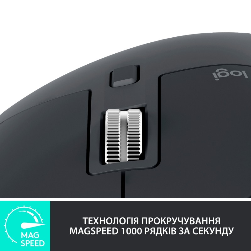 Миша Bluetooth Logitech MX Master 3S Graphite (910-006559)