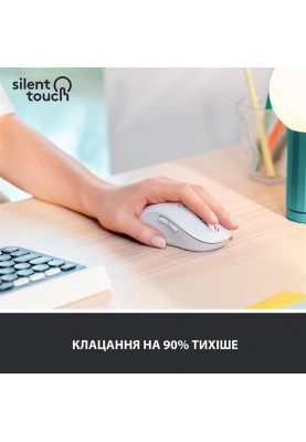 Миша бездротова Logitech Signature M650 L LEFT Off-White (910-006240)