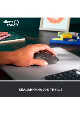 Миша бездротова Logitech Signature M650 L LEFT Graphite (910-006239)