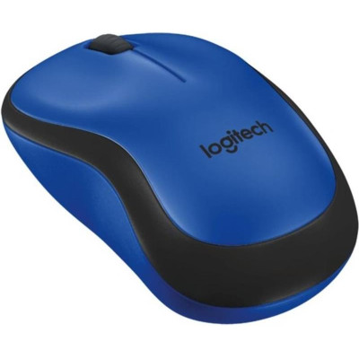 Мишка бездротова Logitech M220 Silent Blue (910-004879)