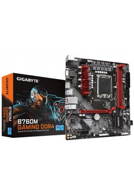 Материнська плата Gigabyte B760M Gaming DDR4 Socket 1700