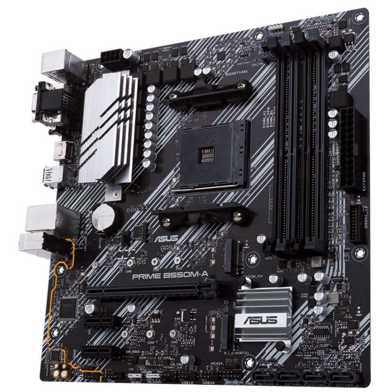 Материнська плата Asus Prime B550M-A Socket AM4