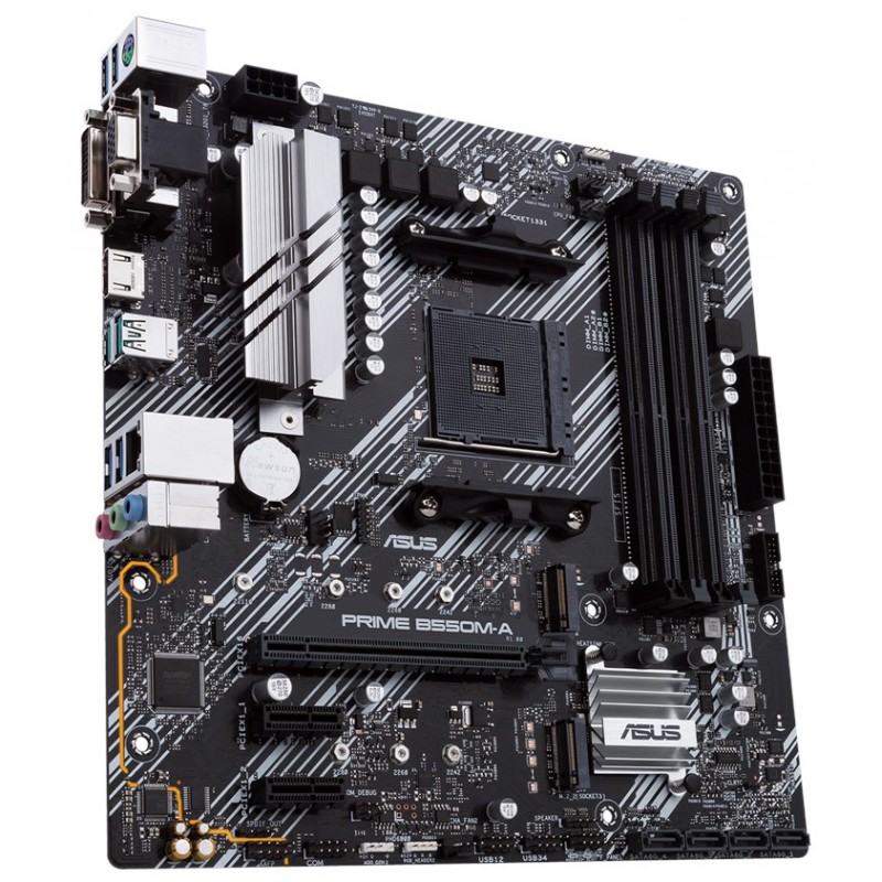 Материнська плата Asus Prime B550M-A Socket AM4