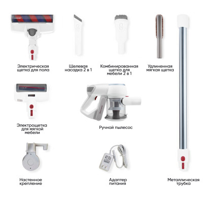 Пилосос Xiaomi Jimmy Wireless Vacuum Cleaner Silver (JV53S)