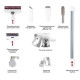 Пилосос Xiaomi Jimmy Wireless Vacuum Cleaner Silver (JV53S)