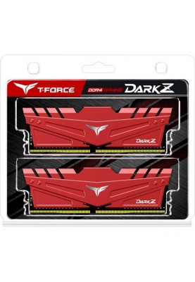 Модуль пам`яті DDR4 2x8GB/3000 Team T-Force Dark Z Red (TDZRD416G3000HC16CDC01)