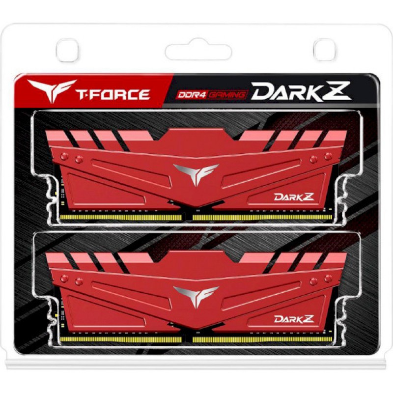 Модуль пам`яті DDR4 2x8GB/3000 Team T-Force Dark Z Red (TDZRD416G3000HC16CDC01)