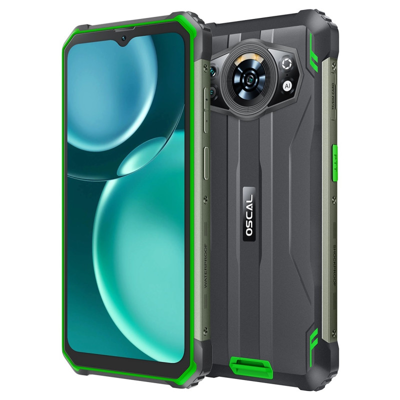 Смартфон Oscal S80 6/128GB Dual Sim Green