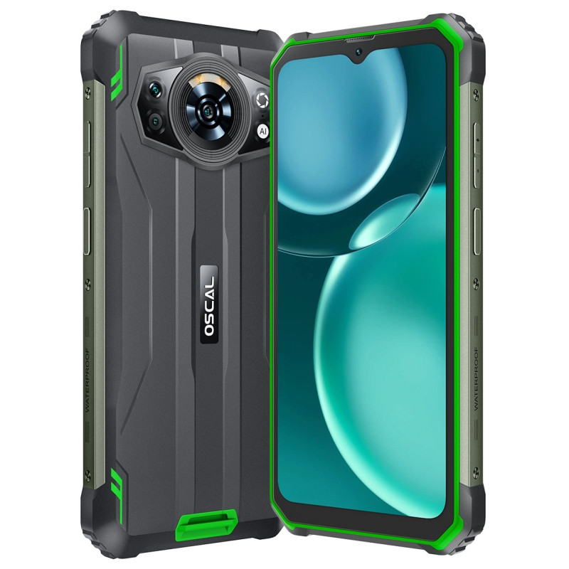 Смартфон Oscal S80 6/128GB Dual Sim Green