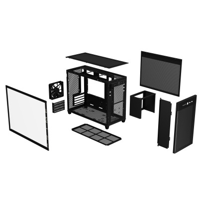 Корпус Asus Prime AP201 Black Tempered Glass без БЖ (90DC00G0-B39010) Корпус Asus Prime AP201 Black Tempered Glass без БЖ (90DC00G0-B39010)