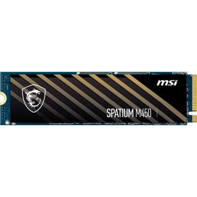Накопичувач SSD  500GB MSI Spatium M450 M.2 2280 PCIe 4.0 x4 NVMe 3D NAND TLC (S78-440K190-P83)