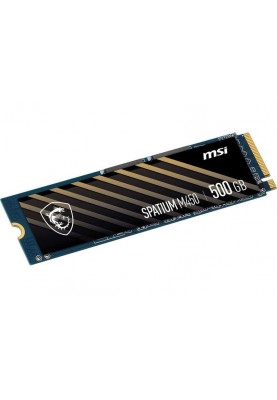 Накопичувач SSD  500GB MSI Spatium M450 M.2 2280 PCIe 4.0 x4 NVMe 3D NAND TLC (S78-440K190-P83)