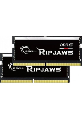 Модуль пам`ятi SO-DIMM 2x16GB/5200 DDR5 G.Skill Ripjaws (F5-5200S3838A16GX2-RS)