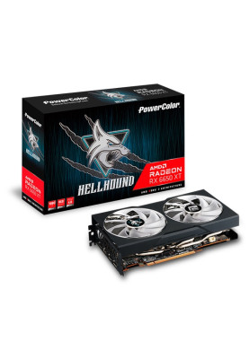 Відеокарта AMD Radeon RX 6650 XT 8GB GDDR6 Hellhound PowerColor (AXRX 6650 XT 8GBD6-3DHL/OC)