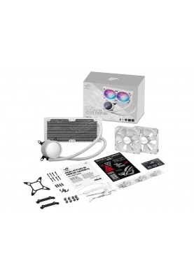 Система водяного охолодження Asus ROG Ryuo III 240 ARGB White Edition (90RC00J2-M0UAY0)