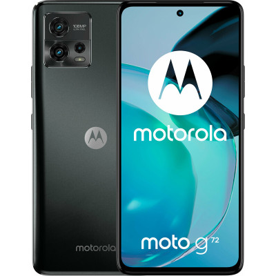 Смартфон Motorola Moto G72 8/128GB Dual Sim Meteorite Grey (PAVG0004RS)