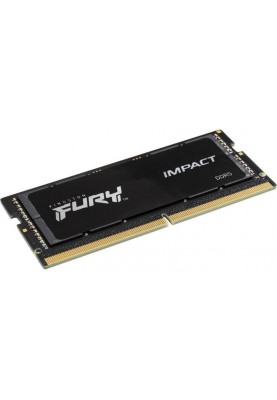 Модуль пам`ятi SO-DIMM 32GB/5600 DDR5 Kingston Fury Impact PnP (KF556S40IB-32)