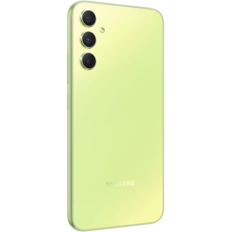 Смартфон Samsung Galaxy A34 SM-A346E 8/256GB Dual Sim Light Green (SM-A346ELGESEK)_UA