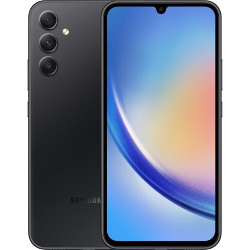 Смартфон Samsung Galaxy A34 SM-A346E 6/128GB Dual Sim Black (SM-A346EZKASEK)_UA