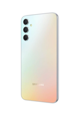 Смартфон Samsung Galaxy A34 SM-A346E 6/128GB Dual Sim Silver (SM-A346EZSASEK)_UA