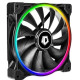 Вентилятор ID-Cooling ZF-14025-ARGB (Single Pack), 140x140x25мм, 4-pin PWM, чорний