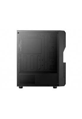 Корпус AeroCool Menace Saturn FRGB-G-BK-v1 (ACCM-PV20013.11) Black без БЖ