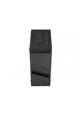 Корпус AeroCool Menace Saturn FRGB-G-BK-v1 (ACCM-PV20013.11) Black без БЖ