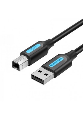 Кабель для принтера Vention USB - USB Type-B (M/M), 2 м, Black (COQBH)