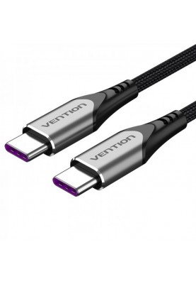 Кабель Vention USB Type-C - USB Type-C (M/M), 0.5 м, Black (TAEHD)