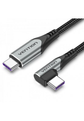 Кабель Vention USB-C - USB-C, 1 m, Grey (TAKHF)