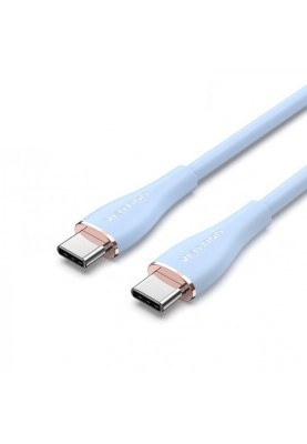 Кабель Vention USB Type-C - USB Type-C (M/M), 1 м, Blue (TAWSF)