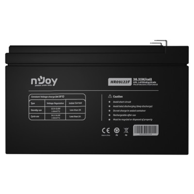 Акумуляторна батарея Njoy HR09122F 12V 9AH (BTVACIUOCTH2FCN01B) AGM
