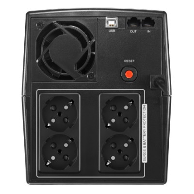 Джерело безперебійного живлення CyberPower UT1500E, 1500VA, 4хSchuko, USB